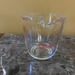 Anchor Hocking Fire-King 498‎ 2 Cup Glass Measuring Cup/Red Pint Vintage